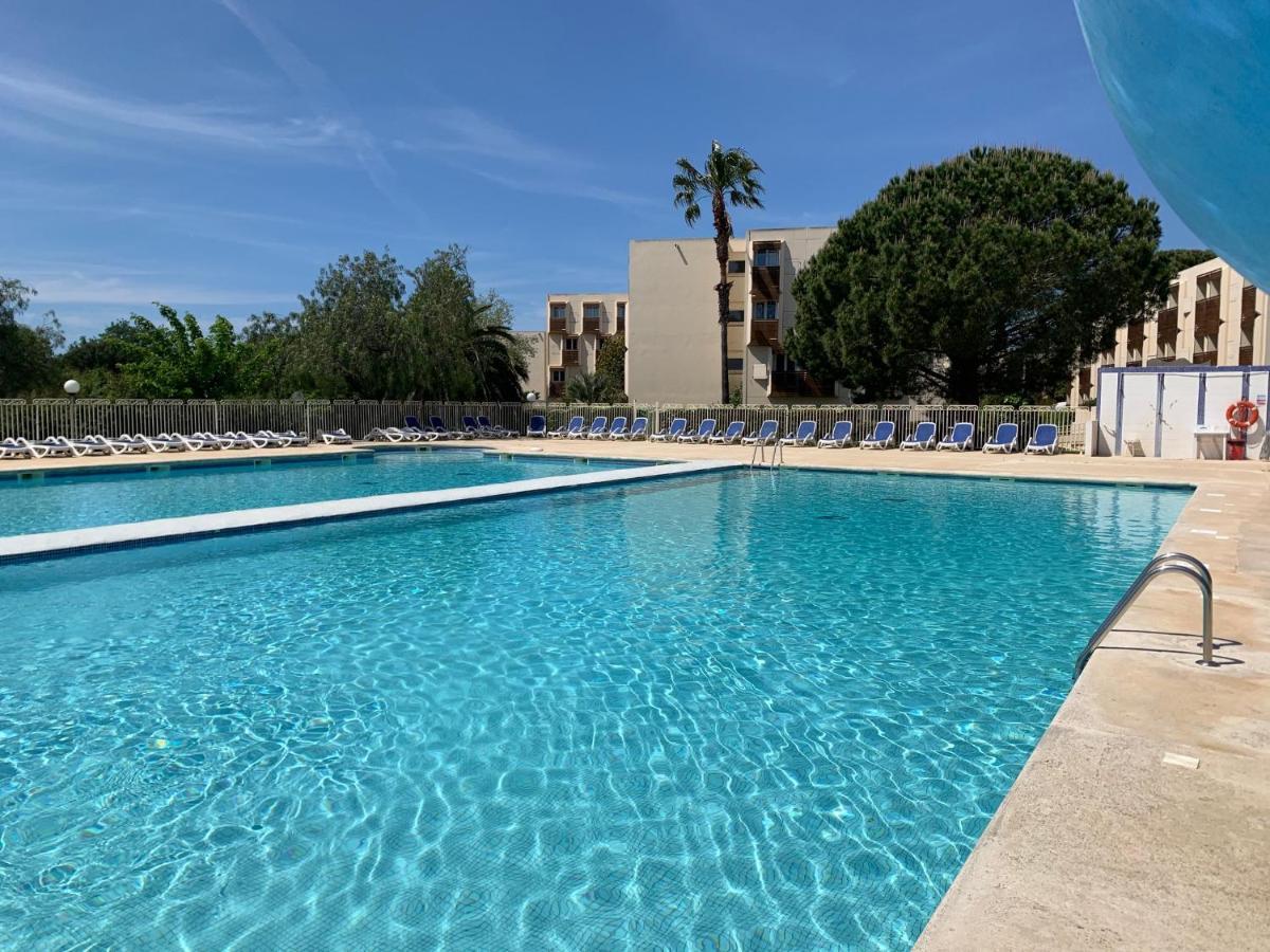 Apartamento T2 climatisé à l'Ile d'Or avec piscine près de la plage La Londe-les-Maures Exterior foto