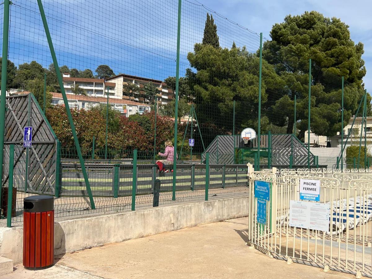 Apartamento T2 climatisé à l'Ile d'Or avec piscine près de la plage La Londe-les-Maures Exterior foto